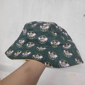 Melonwear A's reversible Bucket hat